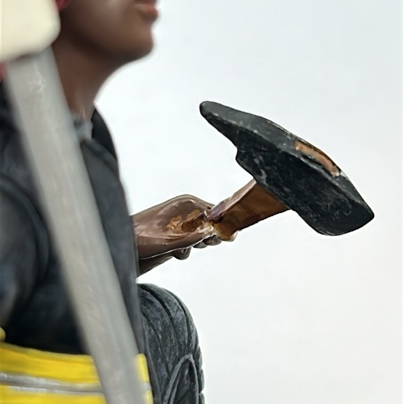 Firemen Rescue Sculpture Statue 911 Tribute  Figure "A Pocket Full of Hope" - Picture 14 of 15